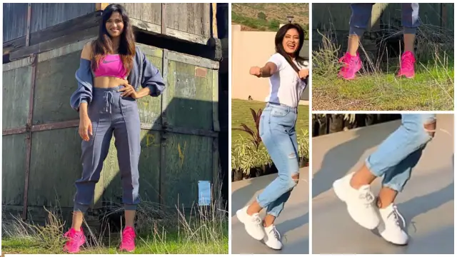 Which slippers does Shweta Tiwari wear