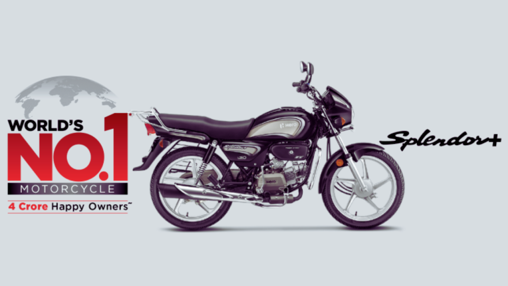 Hero Splendor Plus Mileage Per Liter and On Road Price Just 79,121 2 Hero Splendor Plus