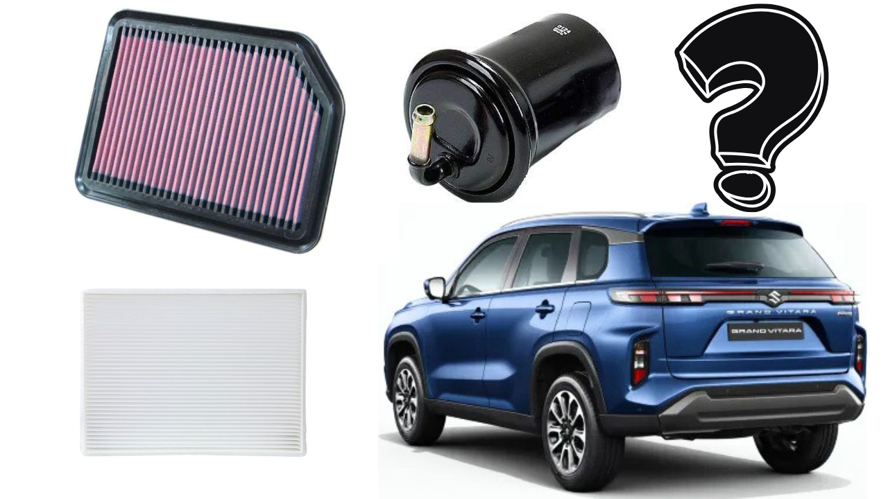 How to fix the filter of Grand Vitara Sigma