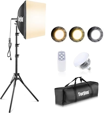 Torjim Softbox Photography Lighting Kit Review: Perfect Lighting for Studio, Video, and Photography 1 Torjim Softbox Photography Lighting Kit Review