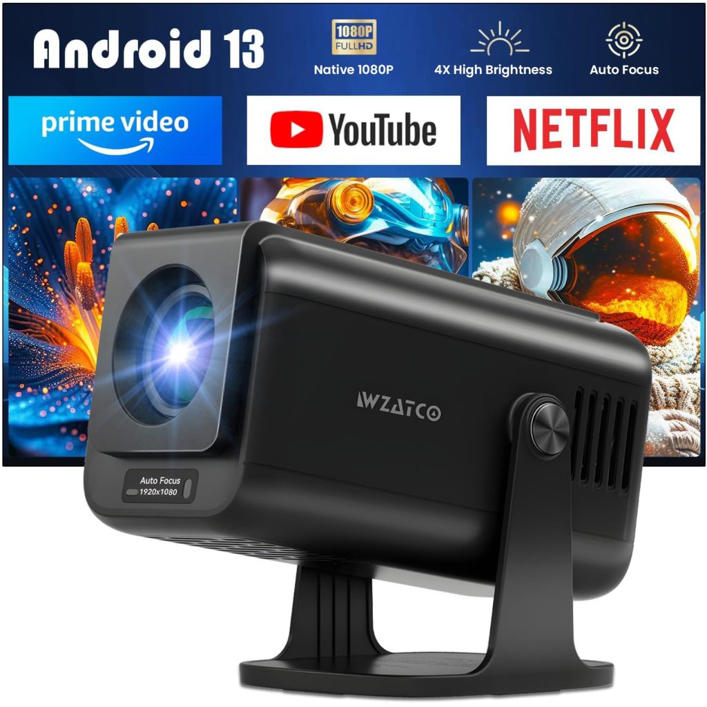 WZATCO Yuva Go Pro Automatic Projector Review – Best Smart 1080P Projector for Home and Office (2025) 1 WZATCO Yuva Go Pro Automatic Projector Review1