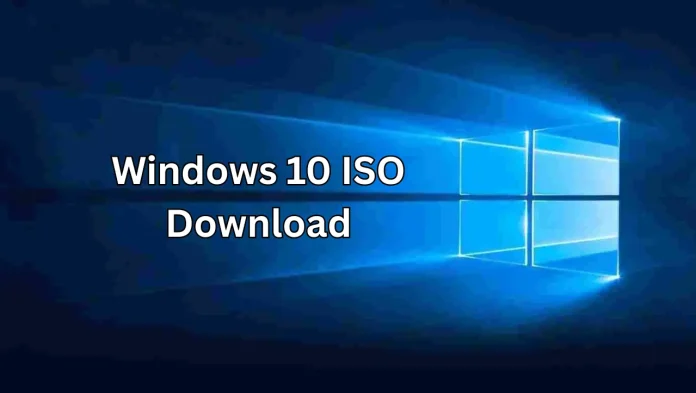 Windows 10 ISO Download